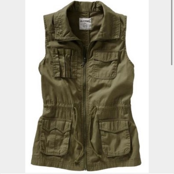 DEsperately ISO: Old Navy Green Military Vest