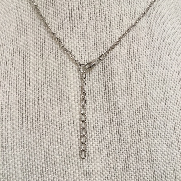 Blue Crystal in a Bottle Necklace - Picture 4 of 4