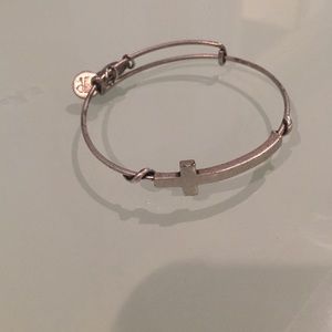 Alex and Ani cross bracelet