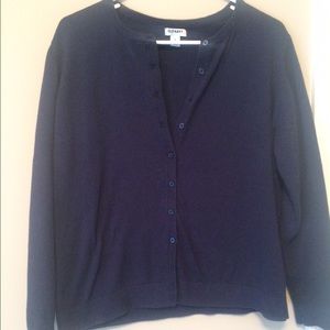 Navy Cardigan