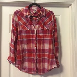 Plaid button up