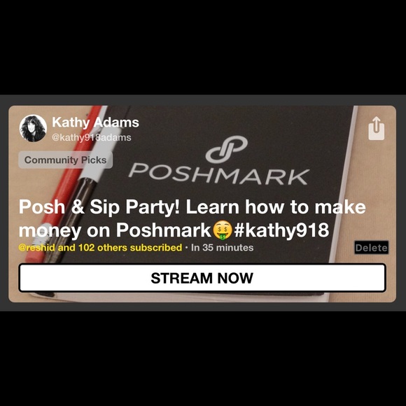 Posh N Sip 4/13. 408 viewers! TY🍷🎉❤️ - Picture 3 of 4