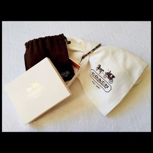 Signature Coach Bangle Bracelet Silver/Black