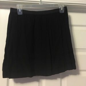 Simple black skirt