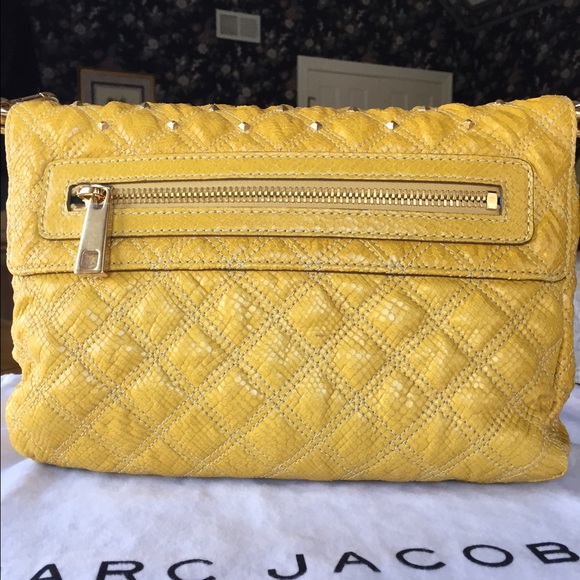 ‼️SOLD‼️🌟Marc Jacobs🌟Embossed Python Stardust - Picture 3 of 4