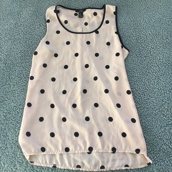 Polka dotted tank top from forever 21