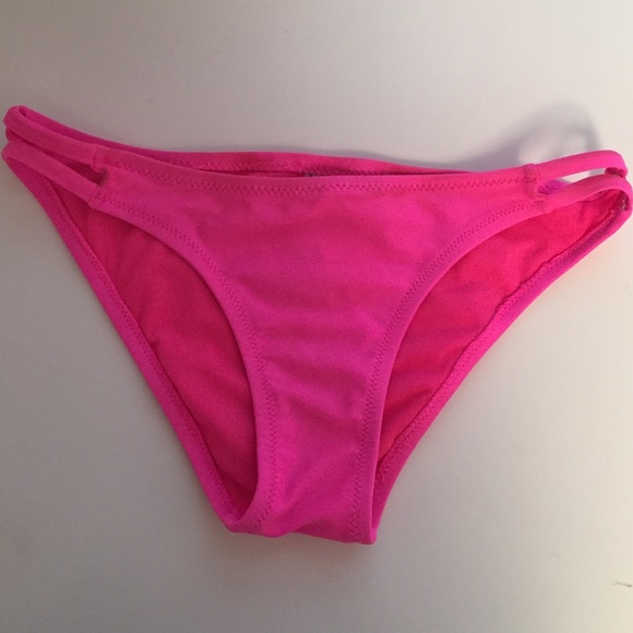 Bright Pink Bikini Bottom