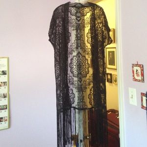 Black Lace Angie Shawl