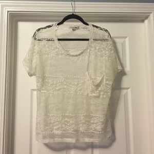 Lace t shirt