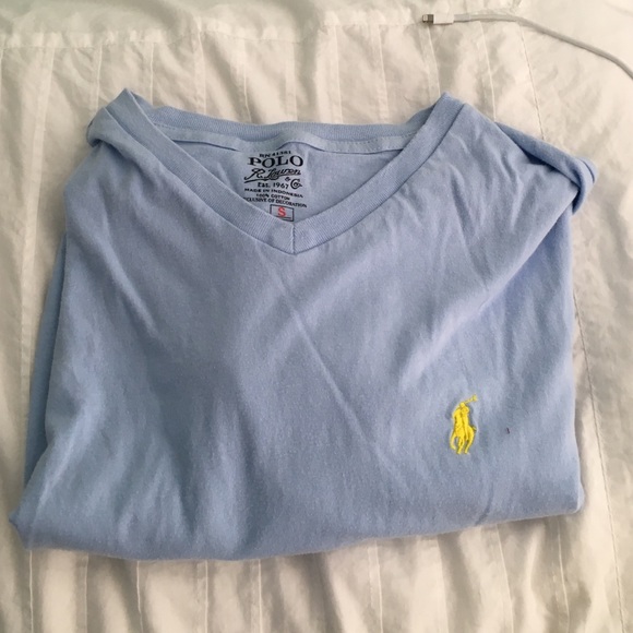 Light blue tee