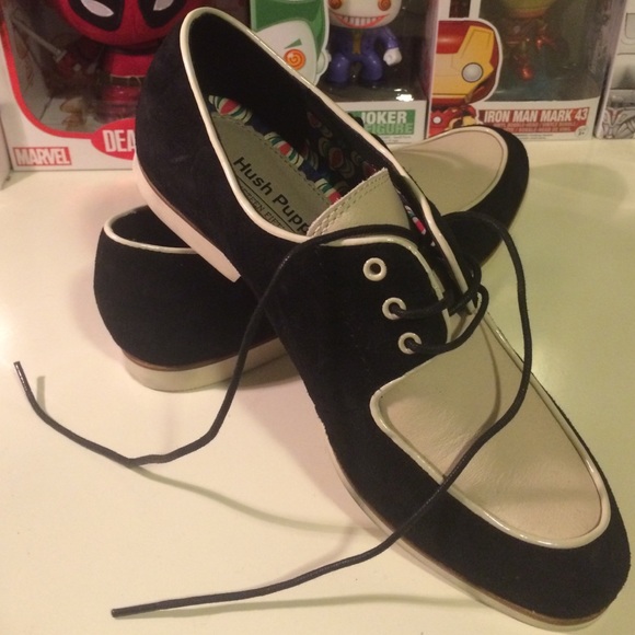 hush puppies suede