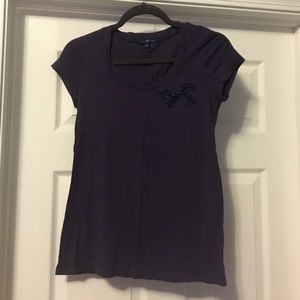 Purple t shirt