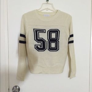 Knitted sweatshirt