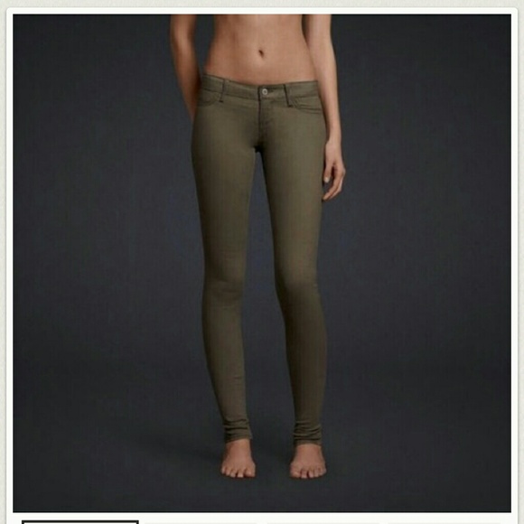 Olive Hollister Skinny