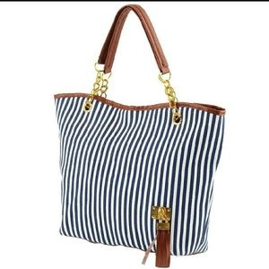 New Cute Canvas Zip Tote