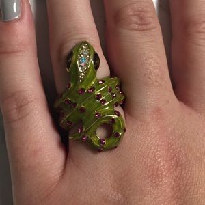 Betsey Johnson snake ring