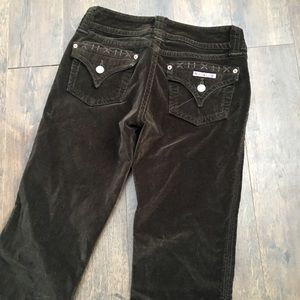 Hudson Velveteen Bootcut Jeans