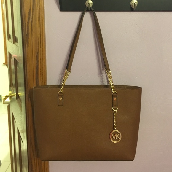 Brown leather MK bag ON HOLD
