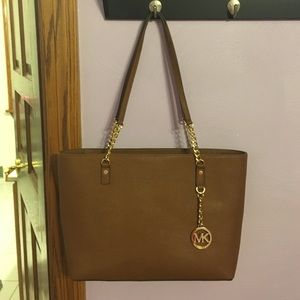 Brown leather MK bag ON HOLD