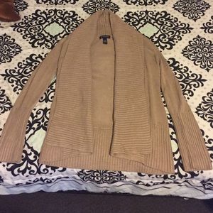 INC beige cardigan