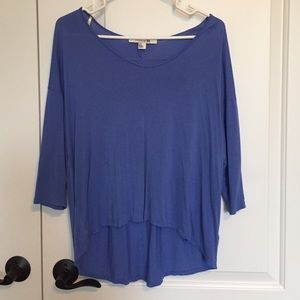 🔻 Never worn! Periwinkle flowy shirt