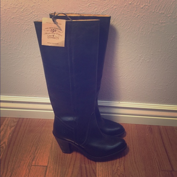 💜Frye 150th Anniversary Black Mustang Boots!!!💜