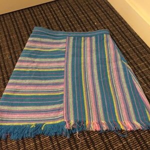 Striped skirt