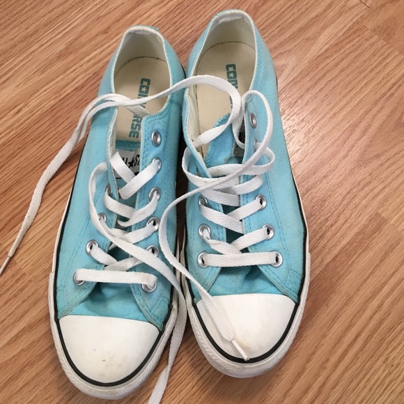 Blue converse