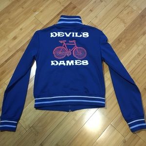 Vintage style zip up jacket