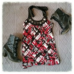 BOGO !!!!!! Graffiti Halter Top