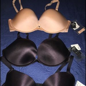 Three Frederick's of Hollywood Bras