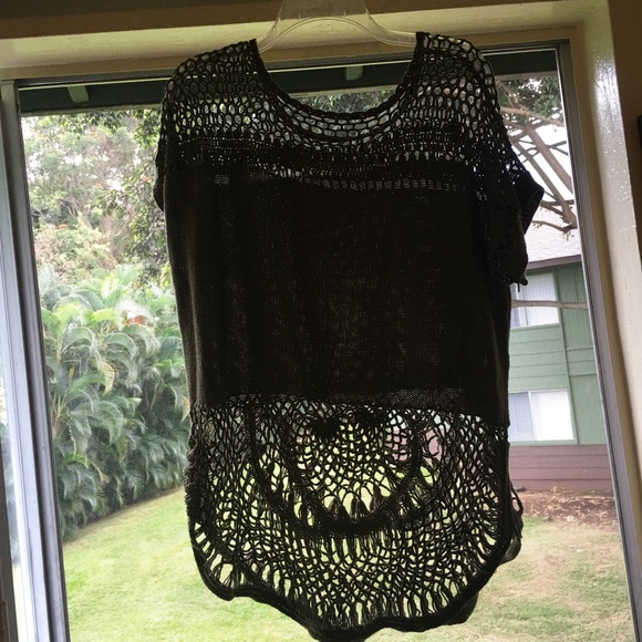 FORREST GREEN KNIT TOP