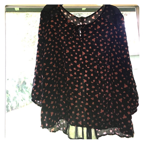 CUTE FLOWER BLOUSE