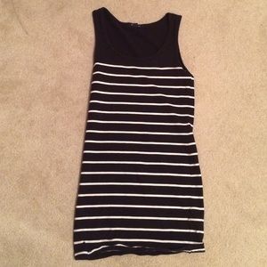 Striped Forever21 Bodycon Dress