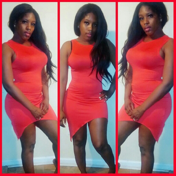 Cute red dress