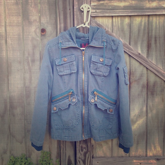 Jack by BB Dakota Lake Blue Nicola Jacket