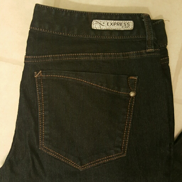 Express Stella regular fit boot cut low rise jeans
