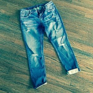 Vigoss "The Thompson Tomboy" Distressed Jeans