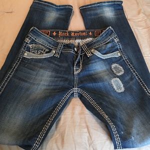 Rock Revival Jeans. Size 27. Boot cut. Not hemmed.