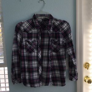 red white and blue flannel