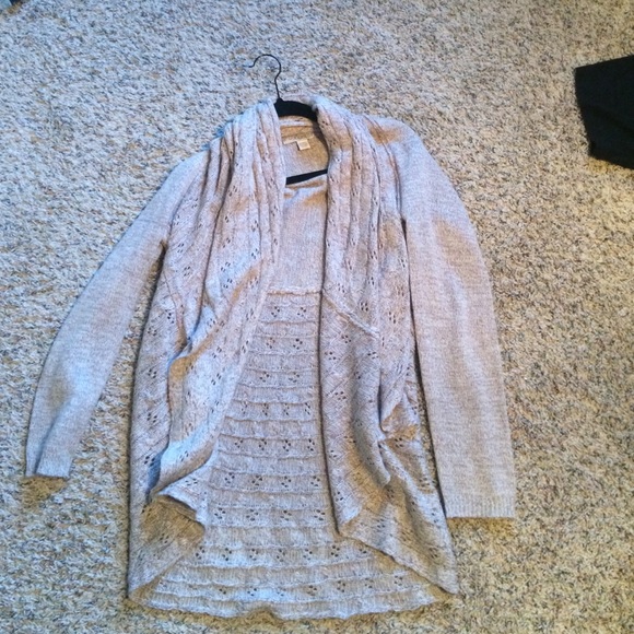 Beige/tan cardigan - Picture 1 of 2