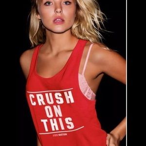 👚Victoria's Secret pink red tank👚