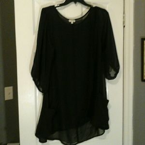 Sheer tunic