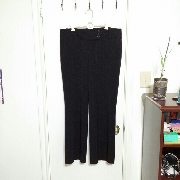 Elegant black slacks