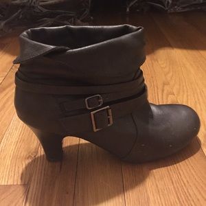 Madden Girl Slate Gray Ankle Bootie