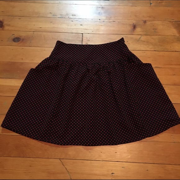 Polka dot skirt