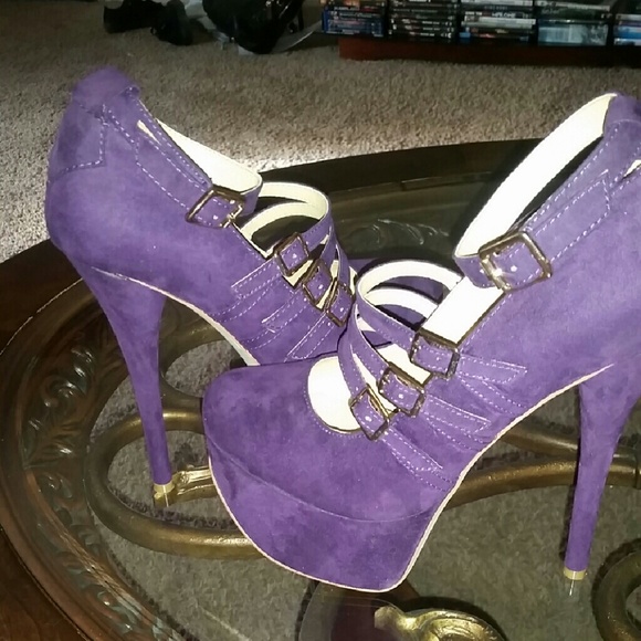 Purple heels
