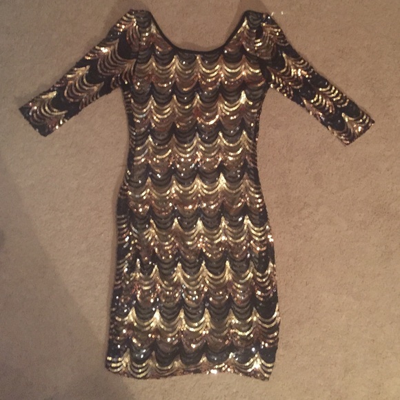 NEW WITH TAGS! Sequin party dress - Picture 3 of 3