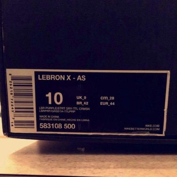 Lebron 10 Area 72s - Picture 2 of 4