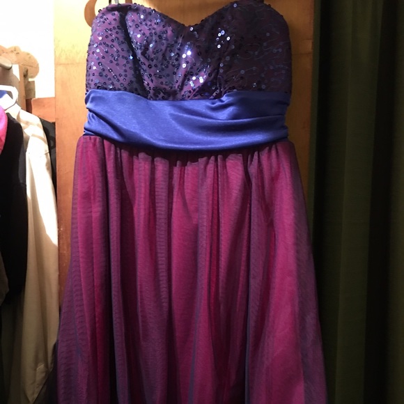 Purple dress